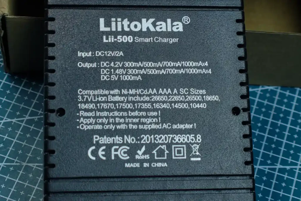 Liitokala Lii‑500 compatibility