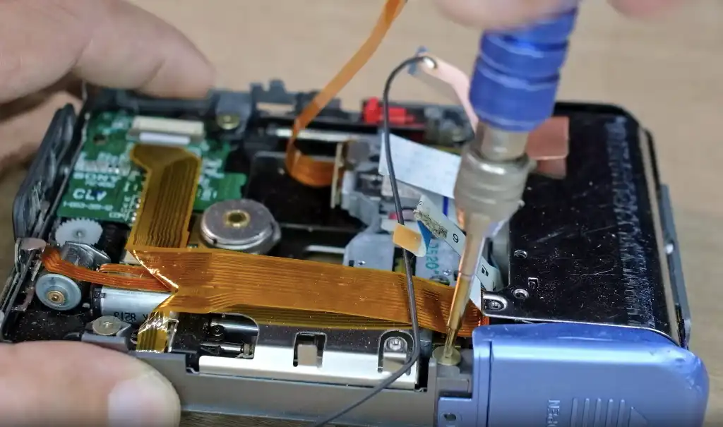 إصلاح minidisc سوني